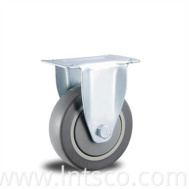 Medium Duty TPR Rigid Casters